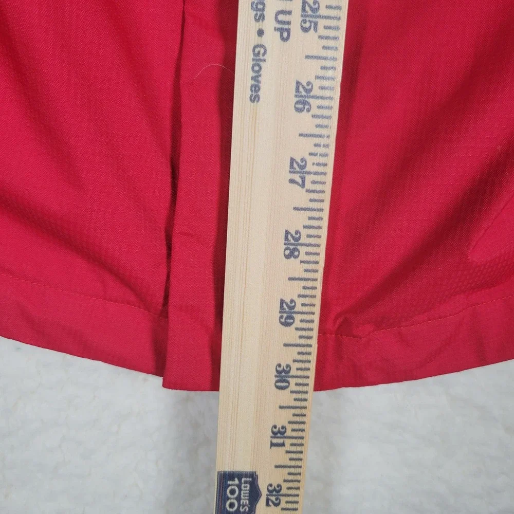 The North Face Rain Jacket Mens XL Red Gray HyVent Waterproof Hooded T495+T895 - Picture 12 of 16